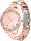 Michael Kors Lilane Quartz Rose Gold Dial Rose Gold Steel Strap Watch For Women - MK1068 Buy Now By Michael Kors