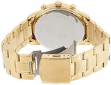 Guess Hendrix Multifunction Black Dial Gold Steel Strap Watch for Men - W1309G2 Buy Now By Guess