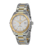 Tag Heuer Aquaracer Automatic White Dial Two Tone Steel Strap Watch for Men - WAY2151.BD0912 Buy Now By Tag Heuer