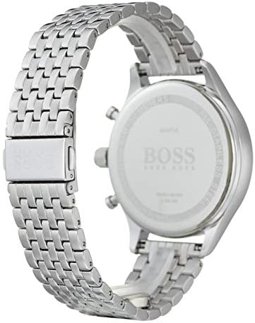 Hugo Boss Companion Black Dial Silver Steel Strap Watch for Men - 1513652 Buy Now By Hugo Boss