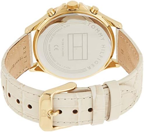 Tommy Hilfiger Ari Diamonds White Dial Cream Leather Strap Watch for Women - 1781982 Buy Now By Tommy Hilfiger