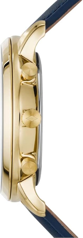 Fossil Neutra Chronograph Blue Dial Blue Leather Strap Watch for Men - FS5790 Buy Now By Fossil