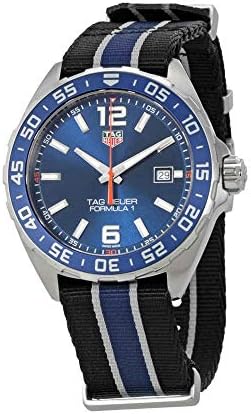 Tag Heuer Formula 1 Chronograph Blue Dial Two Tone NATO Strap Watch for Men - CAZ1014.FC8197 Buy Now By Tag Heuer