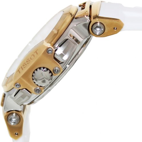 Tissot T Race Chronograph White Dial White Rubber Strap Watch for Women - T048.217.27.017.00 Buy Now By Tissot