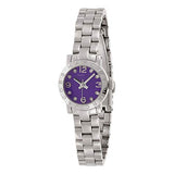 Marc Jacobs Amy Purple Dial Silver Steel Strap Watch for Women - MBM3228 Buy Now By Marc Jacobs