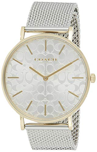 Coach Perry Silver Dial Silver Mesh Bracelet Watch for Women - 14503387 Buy Now By Coach
