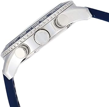 Guess Fleet Chronograph Black Dial Blue Rubber Strap Watch for Men - W0971G2 Buy Now By Guess