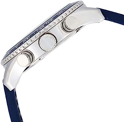 Guess Sport Multifunction Blue Dial Blue Rubber Strap Watch For Men - W0167G3 Buy Now By Guess