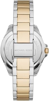 Michael Kors Kacie Three Hand Silver Dial Two Tone Steel Strap Watch for Women - MK6931 Buy Now By Michael Kors