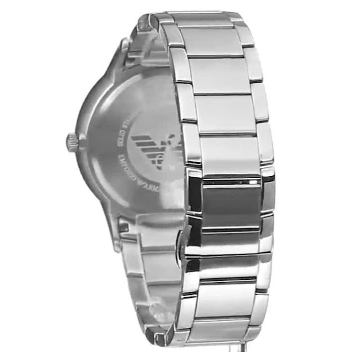 Emporio Armani Classic Quartz Silver Dial Silver Steel Strap Watch For Men - AR2478 Buy Now By Emporio Armani