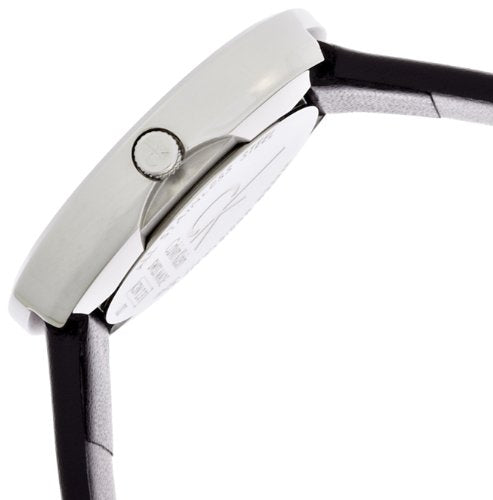Calvin Klein Firm Black Dial Black Leather Strap Watch for Women - K3N231C1 Buy Now By Calvin Klein