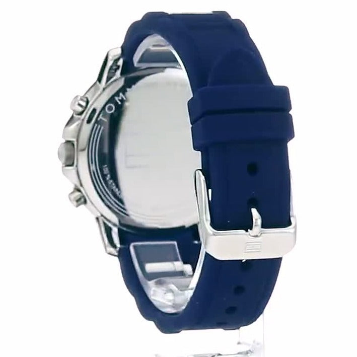 Tommy Hilfiger Claudia White Dial Blue Steel Strap Watch for Women - 1781746 Buy Now By Tommy Hilfiger
