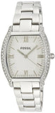 Fossil Wallace Silver Dial Silver Steel Strap Watch for Women - ES3174 Buy Now By Fossil