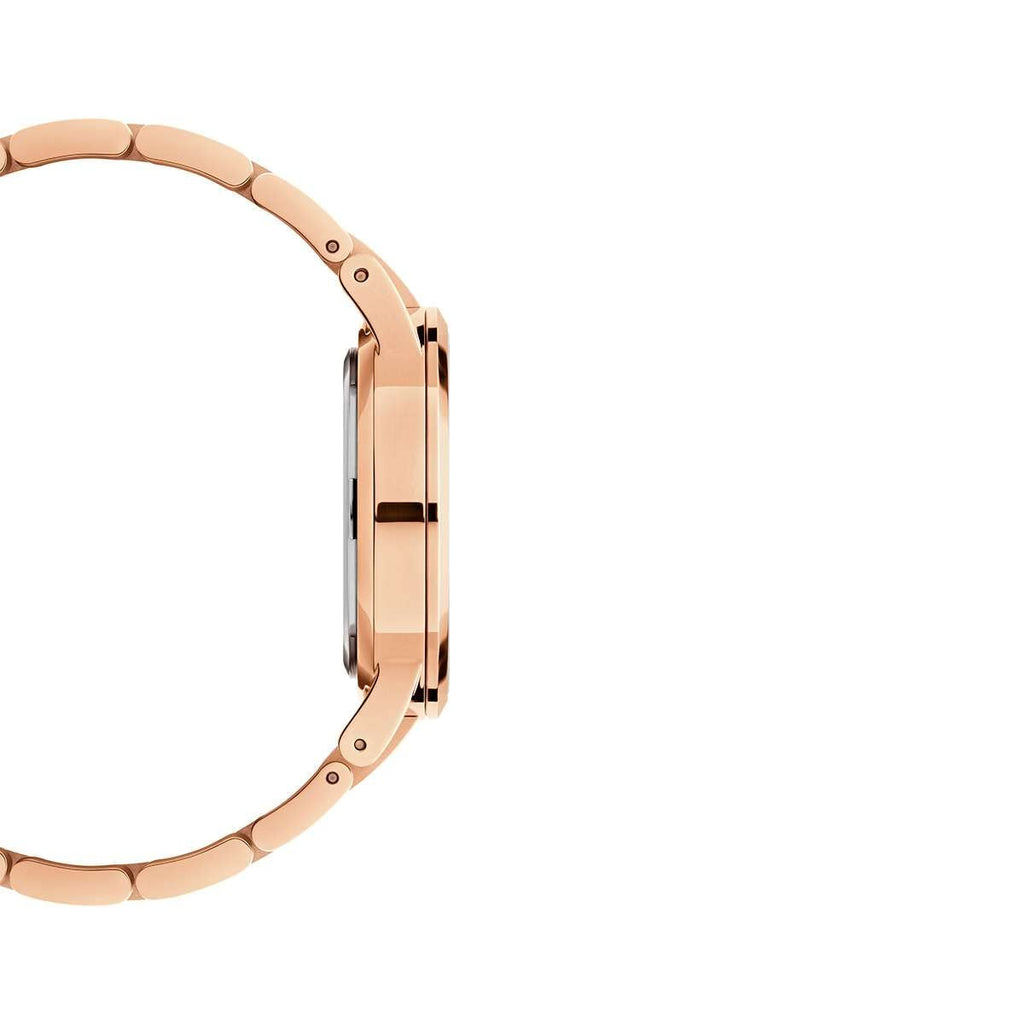 Daniel Wellington Iconic Link White Dial Rose Gold Steel Strap Watch for Women - DW00100213 Buy Now By Daniel Wellington