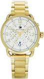 Tommy Hilfiger Quartz White Dial Gold Steel Strap Watch for Men - 1791455 Buy Now By Tommy Hilfiger