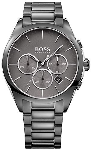 Hugo Boss Classic Grey Dial Grey Steel Strap Watch for Men - 1513364 Buy Now By Hugo Boss