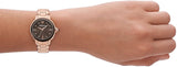 Emporio Armani Mia Quartz Brown Dial Rose Gold Steel Strap Watch For Women - AR11570 Buy Now By Emporio Armani