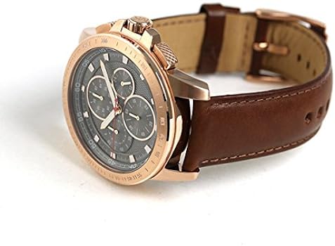 Michael Kors Ryker Analog Gray Dial Brown Leather Strap Watch For Men - MK8519 Buy Now By Michael Kors