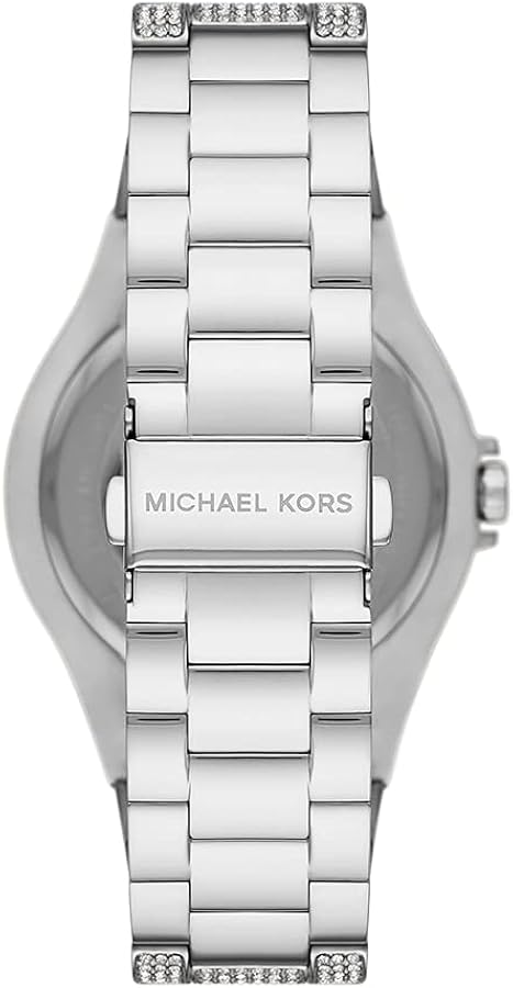 Michael Kors Lennox Three Hand Blue Dial Silver Steel Strap Watch For Women - MK6990 Buy Now By Michael Kors