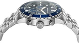 Michael Kors Cunningham Chronograph Blue Dial Silver Steel Strap Watch For Men - MK8999 Buy Now By Michael Kors