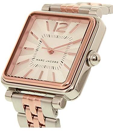 Marc Jacobs Vic Silver Dial Two Tone Steel Strap Watch for Women - MJ3463 Buy Now By Marc Jacobs