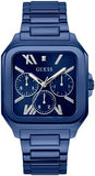 Guess Dress Multifunction Blue Dial Blue Steel Strap Watch for Men - GW0631G3 Buy Now By Guess