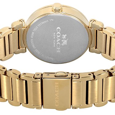 Coach Sport Diamonds Gold Dial Gold Steel Strap Watch for Women - 14502195 Buy Now By Coach