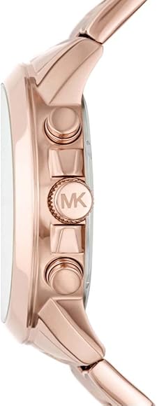 Michael Kors Runway Chronograph Rose Gold Dial Rose Gold Steel Strap Watch For Women - MK5778 Buy Now By Michael Kors