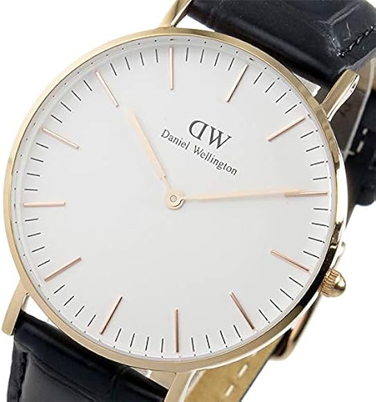 Daniel Wellington Classic Reading White Dial Black Leather Strap Watch For Women - DW00100041 Buy Now By Daniel Wellington