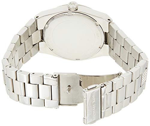 Michael Kors Channing Diamonds Black Dial Silver Steel Strap Watch for Women - MK6089 Buy Now By Michael Kors