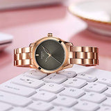 Tissot T Wave Anthracite Dial Rose Gold Steel Strap Watch For Women - T112.210.33.061.00 Buy Now By Tissot