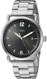 Fossil The Commuter Black Dial Silver Steel Strap Watch for Men - FS5391 Buy Now By Fossil