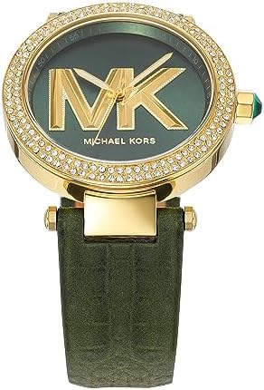 Michael Kors Parker Green Dial Green Leather Strap Watch For Women - MK4724 Buy Now By Michael Kors
