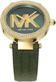 Michael Kors Parker Green Dial Green Leather Strap Watch For Women - MK4724 Buy Now By Michael Kors