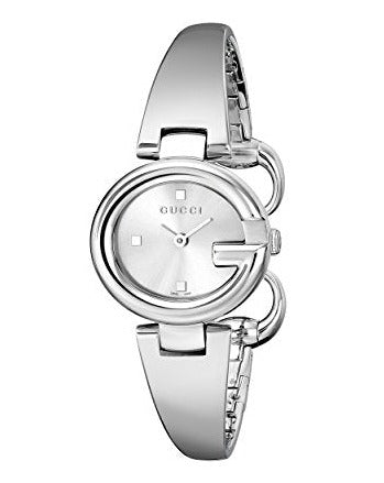 Gucci Guccissima Quartz Silver Dial Silver Steel Strap Watch For Women - YA134502 Buy Now By Gucci