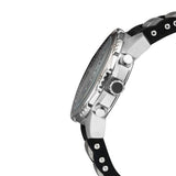 Guess Intrepid Chronograph Black Dial Two Tone Steel Strap Watch for Men - W0167G1 Buy Now By Guess