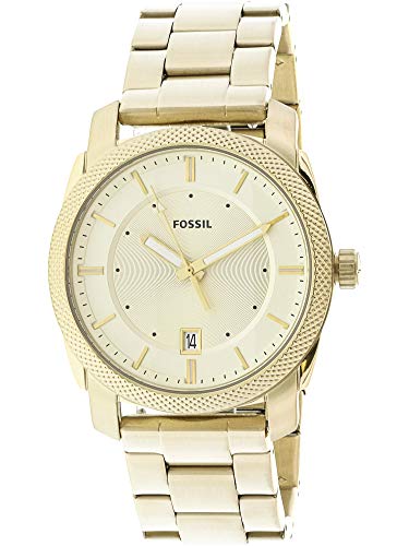 Fossil Machine Gold Dial Gold Steel Strap Watch for Men - FS5264 Buy Now By Fossil