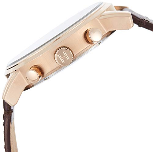 Tommy Hilfiger Kane Brown Dial Brown Leather Strap Watch for Men - 1710400 Buy Now By Tommy Hilfiger