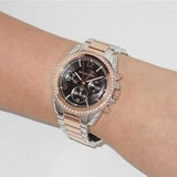 Michael Kors Blair Chronograph Black Dial Two Tone Steel Strap Watch For Women - MK6093 Buy Now By Michael Kors