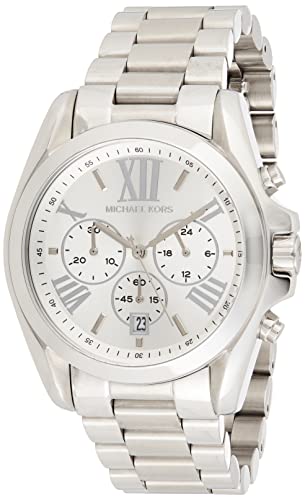 Michael Kors Bradshaw Silver Dial Silver Steel Strap Watch for Men - MK5535 Buy Now By Michael Kors