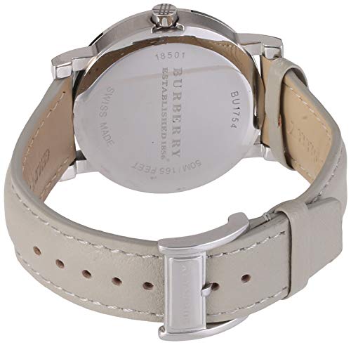 Burberry Heritage Grey Dial Beige Leather Strap Unisex Watch - BU1754 Buy Now By Burberry