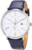 Tommy Hilfiger Jenna White Dial Blue Leather Strap Watch for Women - 1782072 Buy Now By Tommy Hilfiger