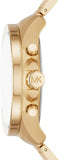 Michael Kors Wren Chronograph Gold Dial Gold Steel Strap Watch For Men - MK8928 Buy Now By Michael Kors