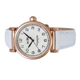 Coach Madison White Dial White Leather Strap Watch for Women - 14502408 Buy Now By Coach