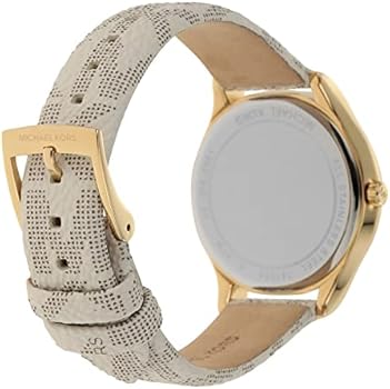 Michael Kors Jaycie Quartz Gold Dial White Leather Strap Watch for Women - MK2861 Buy Now By Michael Kors