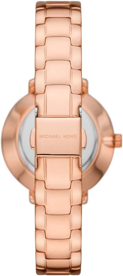 Michael Kors Pyper Quartz Rose Gold Dial Rose Gold Steel Strap Watch For Women - MK1040 Buy Now By Michael Kors