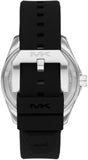 Michael Kors Maritime Three Hand Blue Dial Black Silicone Strap Watch for Men - MK9167 Buy Now By Michael Kors