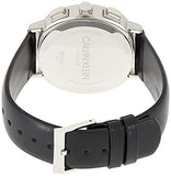 Calvin Klein Posh Black Dial Black Leather Strap Watch for Men - K8Q371C1 Buy Now By Calvin Klein