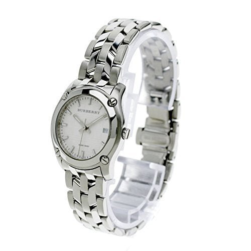 Burberry Heritage Check White Dial Silver Steel Strap Watch for Women - BU1853 Buy Now By Burberry