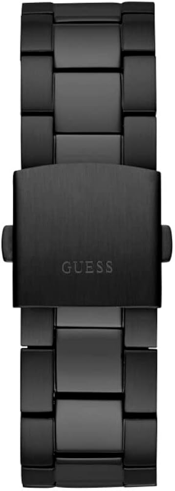 Guess Edge Chronograph Black Dial Black Steel Strap Watch For Men - GW0539G3 Buy Now By Guess